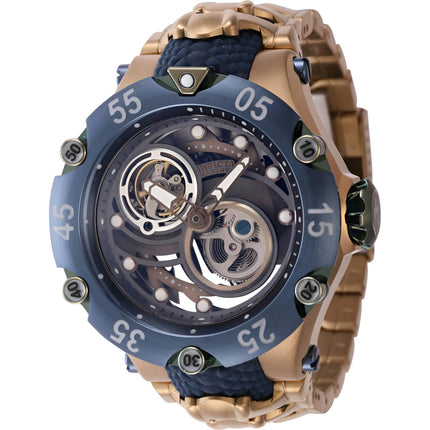 Invicta Men's Watch - Reserve Venom Cobra Automatic Khaki and Blue Bracelet | 43932 ,