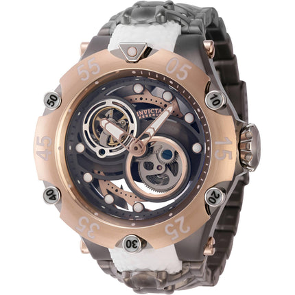 Invicta Men's Watch - Reserve Venom Cobra Automatic Titanium, White Bracelet | 43929 ,