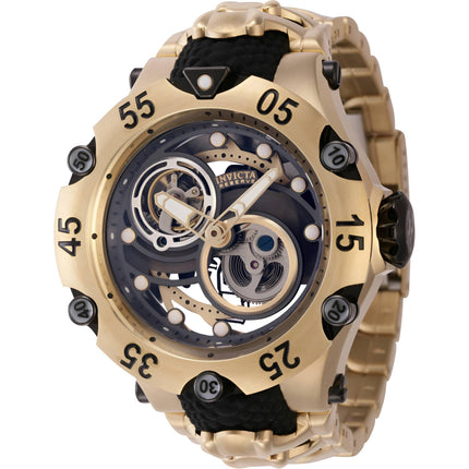 Invicta Men's Watch - Reserve Venom Cobra Yellow Gold and Black Bracelet | 43918 ,