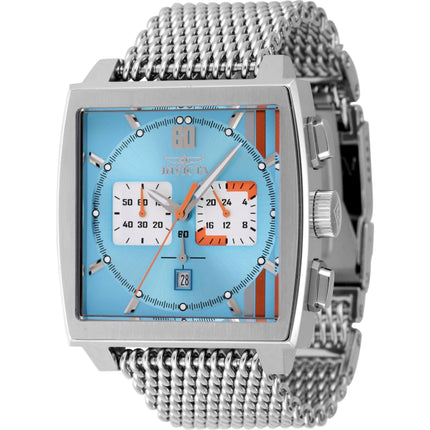 Invicta Men's Watch - S1 Rally Chrono Light Blue and White Dial Bracelet | 47245 ,