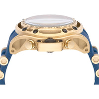 Invicta Men's Watch - S1 Rally Chronograph Yellow Gold Steel and Blue Strap | 38156 ,