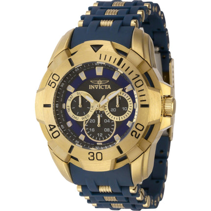 Invicta Men's Watch - Sea Spider Chronograph Black, Blue and Gold Tone Dial | 44125 ,