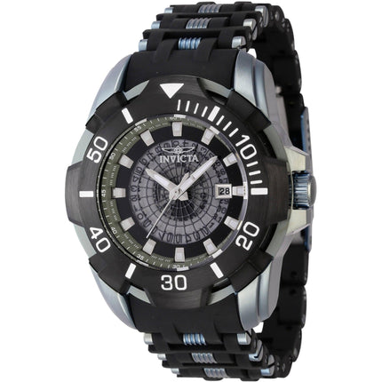 Invicta Men's Watch - Sea Spider Quartz Black, Green and Transparent Dial | 44130 ,