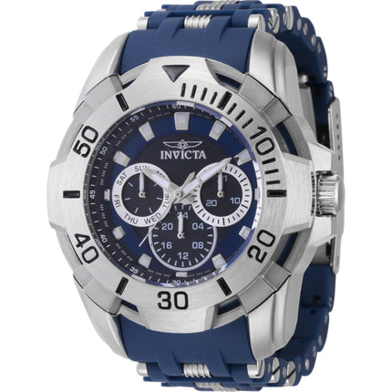 Invicta Men's Watch - Sea Spider Quartz Chrono Black, Blue and Silver Dial | 44124 ,