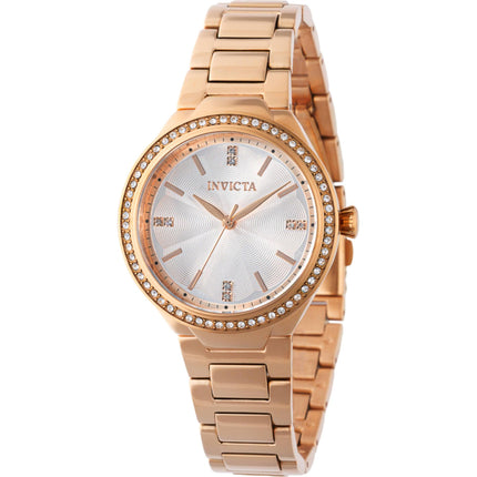 Invicta Women's Watch - Angel Crystal Yellow Gold and Rose Gold Bracelet | 46312 ,