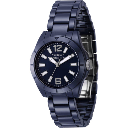 Invicta Women's Watch - Ceramics Quartz Blue Brass Dial Bracelet | 47335 ,