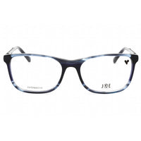 Joe optical Men's Eyeglasses - Midnight Horn Zylonite Rectangular Frame | JOE4081 414 ,