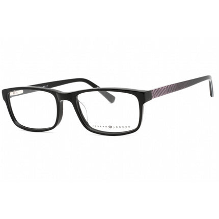 Joseph Abboud Men's Eyeglasses - Black Zylonite Full Rim Rectangular | JA4072 001 ,