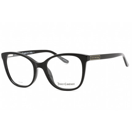 Juicy Couture Women's Eyeglasses - Black Plastic Full Rim Rectangular | JU 217 0807 00 ,