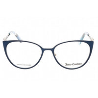 Juicy Couture Women's Eyeglasses - Blue Metal Full Rim Round Frame | JU 221 0PJP 00 ,