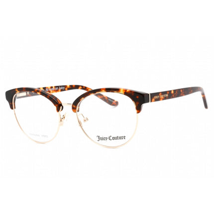 Juicy Couture Women's Eyeglasses - Havana Plastic Full Rim Frame | JU 224 0086 00 ,