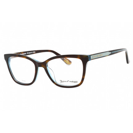 Juicy Couture Women's Eyeglasses - Havana Plastic Rectangular Frame | JU 202 0086 00 ,