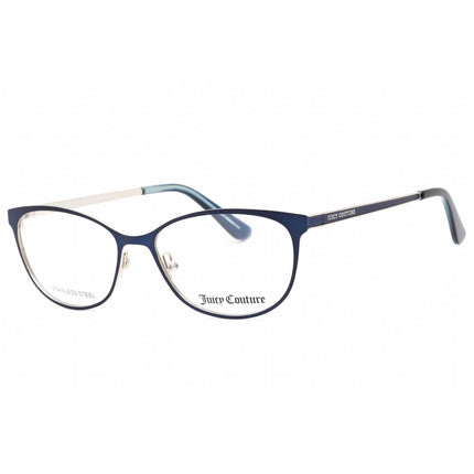 Juicy Couture Women's Eyeglasses - Matte Blue Metal Full Rim Frame | JU 206 0FLL 00 ,