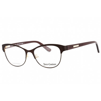 Juicy Couture Women's Eyeglasses - Matte Brown Metal Cat Eye Frame | JU 216/G 0YZ4 00 ,