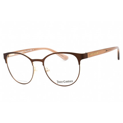 Juicy Couture Women's Eyeglasses - Matte Brown Metal Round Frame | JU 203/G 04IN 00 ,