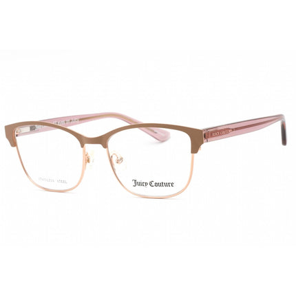 Juicy Couture Women's Eyeglasses - Nude Plastic Full Rim Rectangular | JU 220 0FWM 00 ,