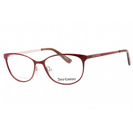 Juicy Couture Women's Eyeglasses - Pink Metal Full Rim Oval Frame | JU 206 035J 00 ,