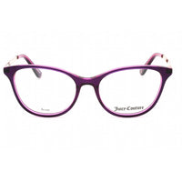 Juicy Couture Women's Eyeglasses - Violet Plastic Full Rim Cat Eye | JU 208 0B3V 00 ,