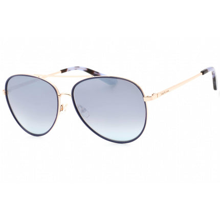 Juicy Couture Women's Sunglasses - Gold Blue Aviator Metal Frame | Ju 599/S 0LKS 00 ,