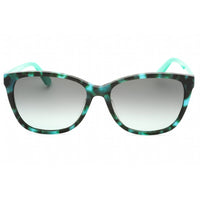 Juicy Couture Women's Sunglasses - Green Havana Cat Eye Frame | JU 617/G/S 0XGW IB ,