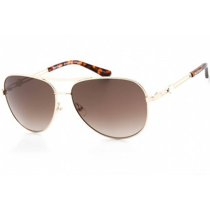 Juicy Couture Women's Sunglasses - Light Gold Metal Aviator Frame | JU 616/G/S 03YG HA ,