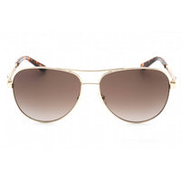 Juicy Couture Women's Sunglasses - Light Gold Metal Aviator Frame | JU 616/G/S 03YG HA ,