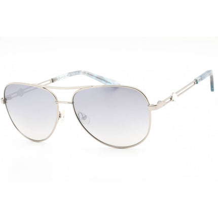 Juicy Couture Women's Sunglasses - Palladium Aviator Metal Frame | JU 616/G/S 0010 IC ,