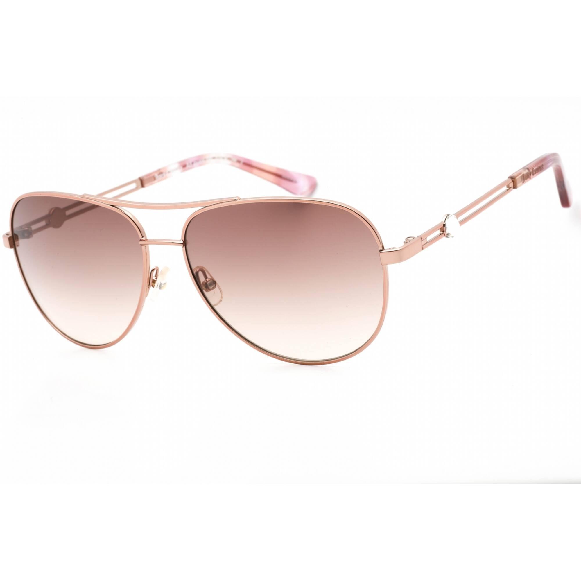 Juicy‎ Couture Womens Aviator Sunglasses Gold Pink Metal Brown Gradient Lens Juicy Couture Gold Sunglasses for Women for sale | eBay main image 4