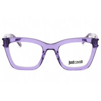 Just Cavalli Women's Eyeglasses - 50mm Shiny Transparent Purple Frame | VJC003V 06LA ,