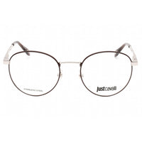Just Cavalli Women's Eyeglasses - Shiny Palladium Metal Round Frame | VJC017 0A75 ,