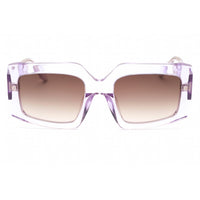 Just Cavalli Women's Sunglasses - Transparent Violet Rectangular Frame | SJC020V 06SC ,