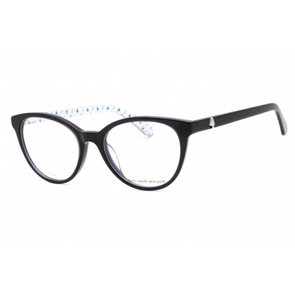 Kate Spade Women's Eyeglasses -Blue Pattern Blue Plastic Round Frame | GELA 0GF5 00 ,
