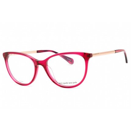 Kate Spade Women's Eyeglasses - Cherry Plastic/Metal Cat Eye Frame | KIMBERLEE 08CQ 00 ,