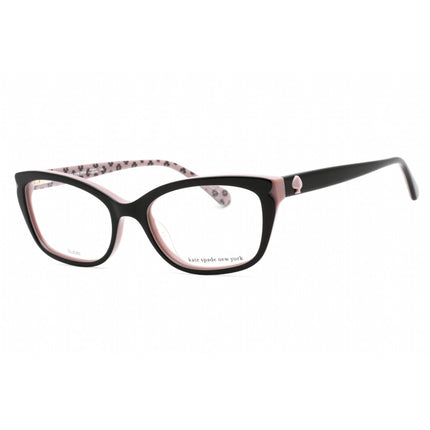 Kate Spade Women's Eyeglasses - Clear Demo Lens Black Pink Frame | ARABELLE 03H2 00 ,