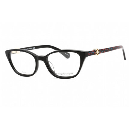 Kate Spade Women's Eyeglasses - Clear Demo Lens Black Round Frame | EMMALEE 0807 00 ,