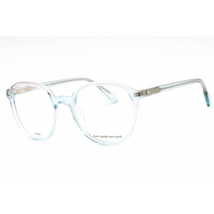 Kate Spade Women's Eyeglasses - Clear Demo Lens Blue Round Frame | POLINA 0PJP 00 ,