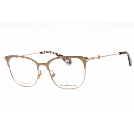 Kate Spade Women's Eyeglasses - Clear Demo Lens Brown Metal Frame | MARLEE 009Q 00 ,