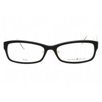 Kate Spade Women's Eyeglasses - Clear Lens Black Ivory Rectangular | Jolisa 09HT 00 ,