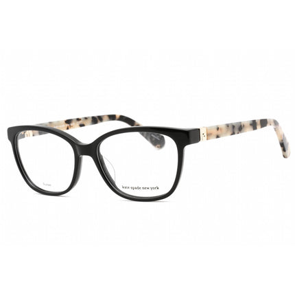 Kate Spade Women's Eyeglasses - Clear Lens Black Oval Plastic Frame | Emilyn 0807 00 ,