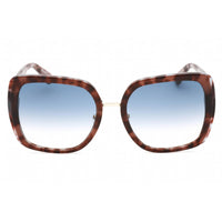 Kate Spade Women's Sunglasses - Blue Havana Plastic Square Frame | KIMBER/G/S 0JBW I4 ,