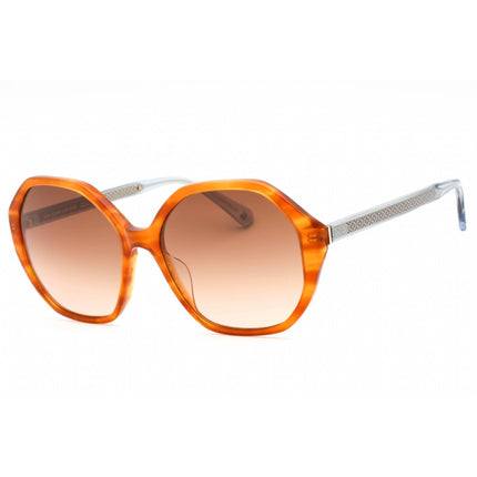 Kate Spade Women's Sunglasses - Brown Horn Plastic Geometric | WAVERLY/G/S 0EX4 HA ,
