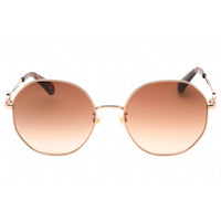 Kate Spade Women's Sunglasses - Brown Sf Lens Red Gold Round Frame | VENUS/F/S 0AU2 HA ,