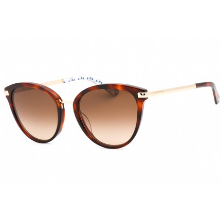 Kate Spade Women's Sunglasses - Havana Pattern Blue Plastic Frame | SAVONA/G/S 07ZG HA ,