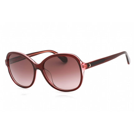 Kate Spade Women's Sunglasses - Pink Doubleshade Lens Red Frame | TAMERA/F/S 0C9A 3X ,