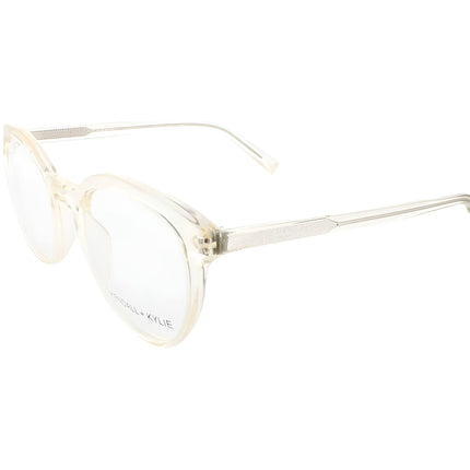 Kendall + Kylie Women's Eyeglasses - Yellow Square Shape Acetate Frame | KKO103G 740 ,