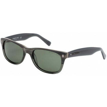 Kenneth Cole New York Men's Sunglasses - Horn/Other Rectangular Frame | KC7206 65R ,