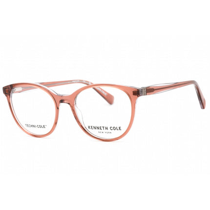 Kenneth Cole New York Women's Eyeglasses - Plastic Full Rim Round Frame | KC0351 074 ,