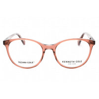 Kenneth Cole New York Women's Eyeglasses - Plastic Full Rim Round Frame | KC0351 074 ,