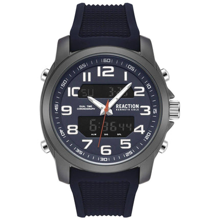 Kenneth Cole Reaction Men's Watch - Analog Digital Blue Strap | KRWGP2188401 ,