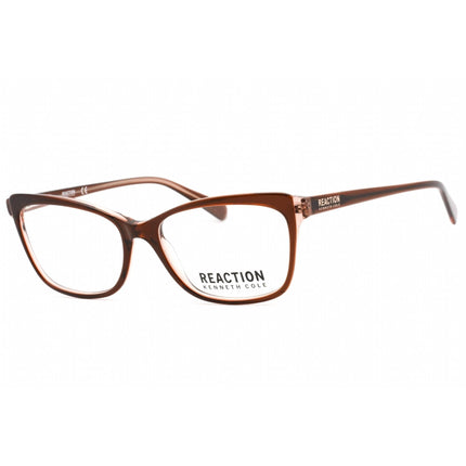 Kenneth Cole Reaction Women's Eyeglasses - Clear Demo Lens Pink Frame | KC0897 074 ,